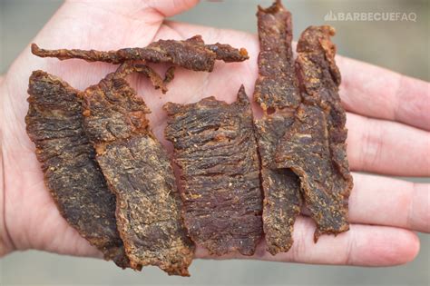 Hot Honey Garlic Beef Jerky .